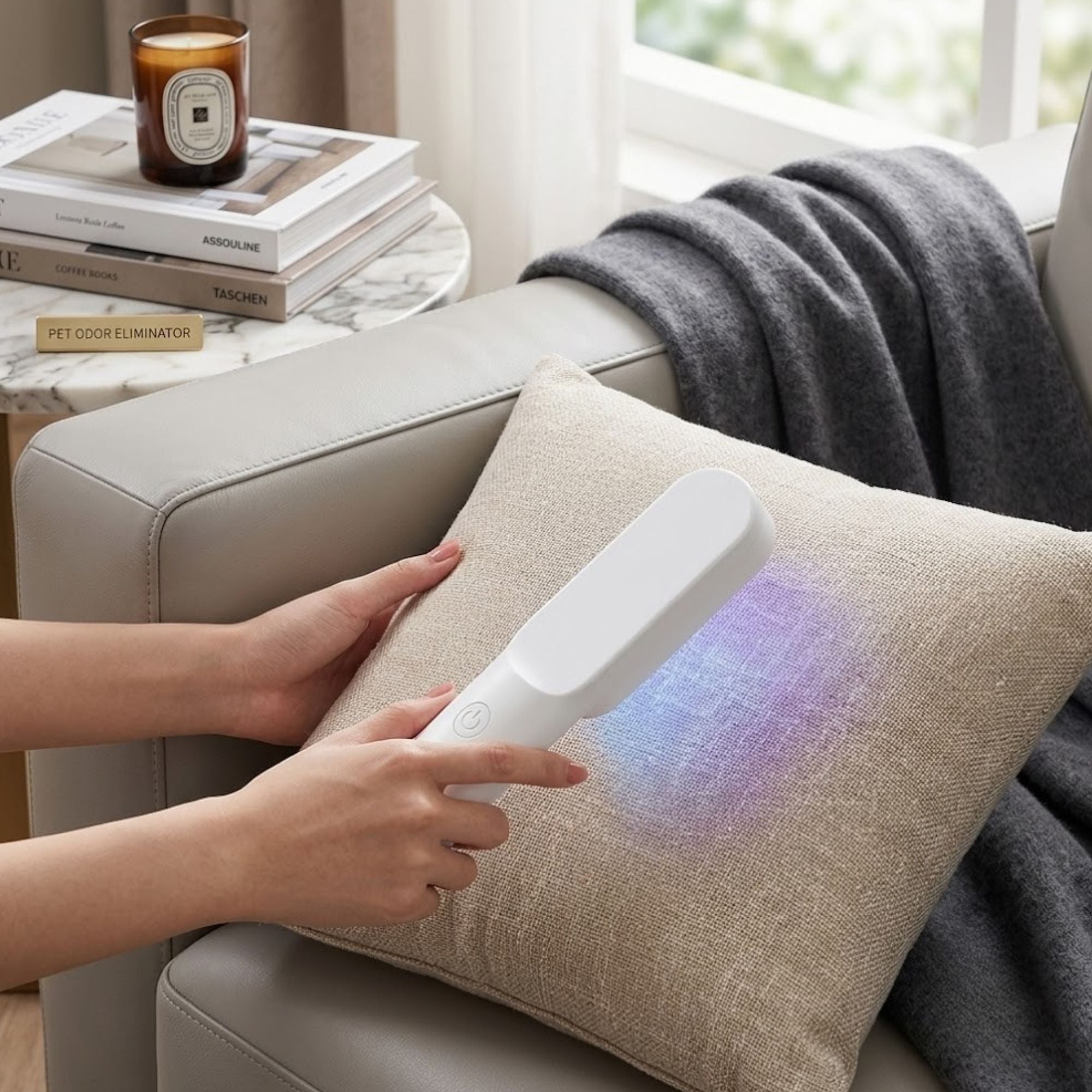 The Noble UV Comb — Sanitizing Pet Grooming Comb with UV Light