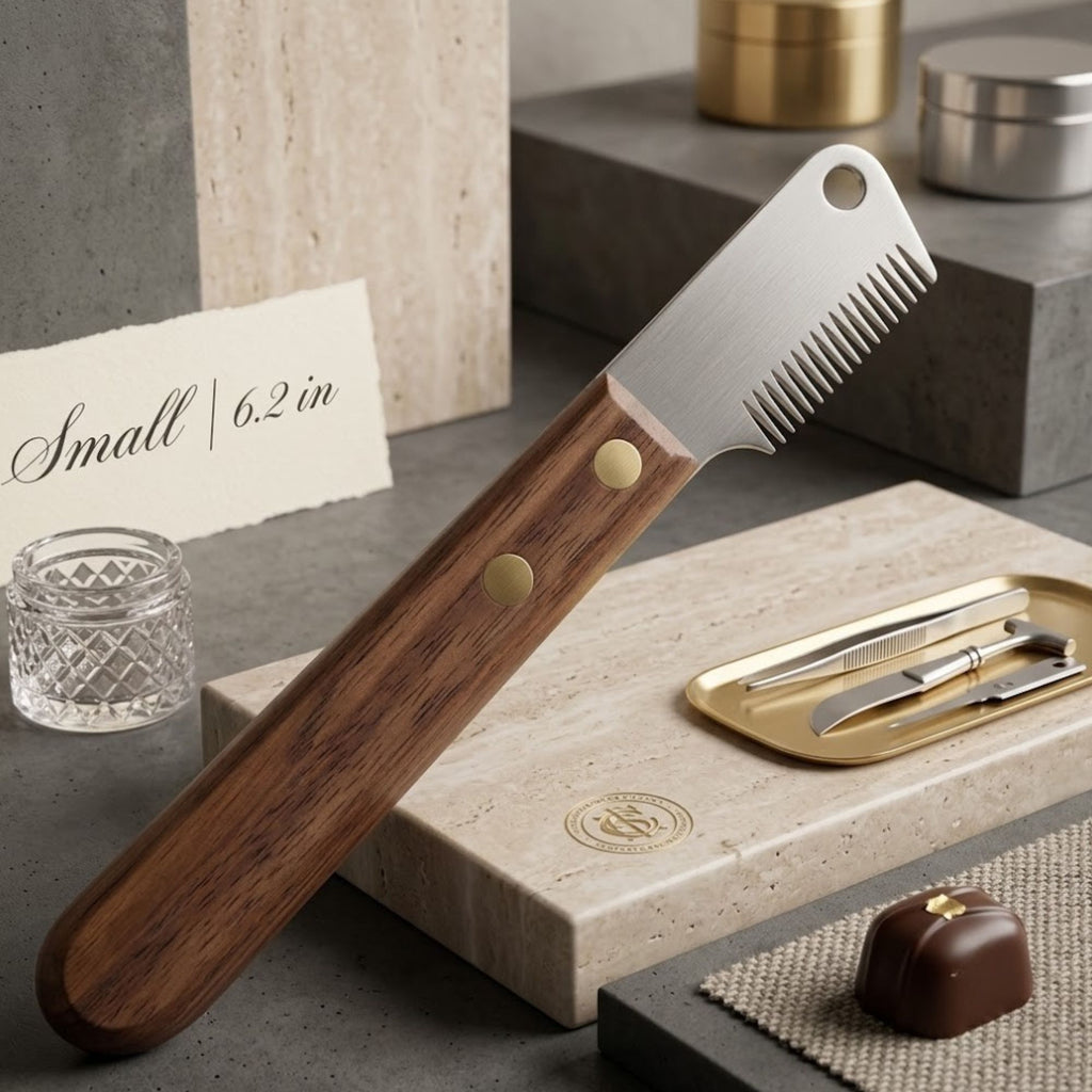Noble Grooming Comb – Premium Wood Handle Dog Detangling Comb