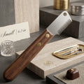 Noble Grooming Comb – Premium Wood Handle Dog Detangling Comb