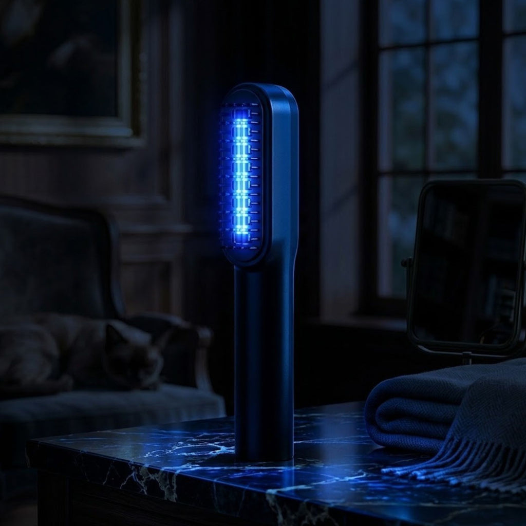The Noble UV Comb — Sanitizing Pet Grooming Comb with UV Light